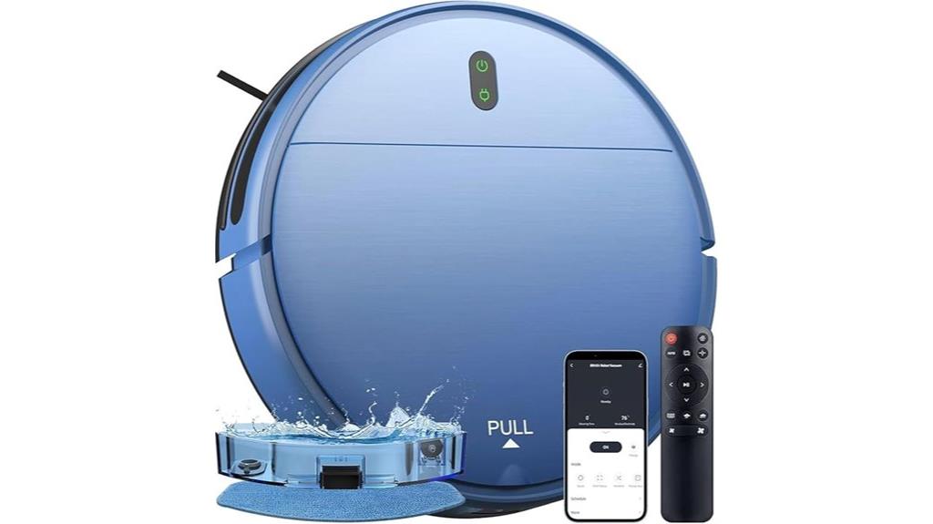 robot vacuum with mopping