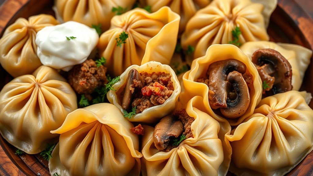 savory meat mushroom fillings