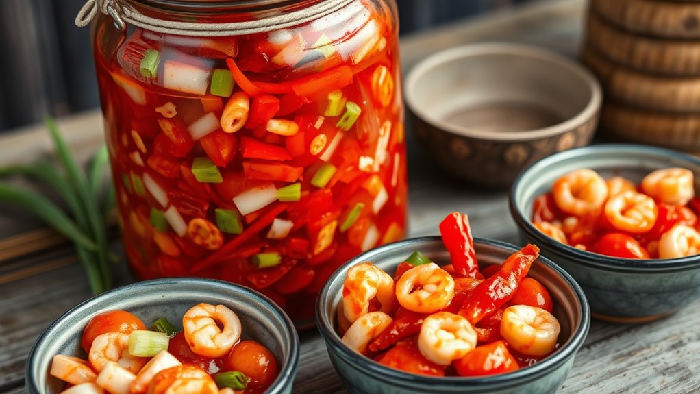 seafood kimchi regional flavors