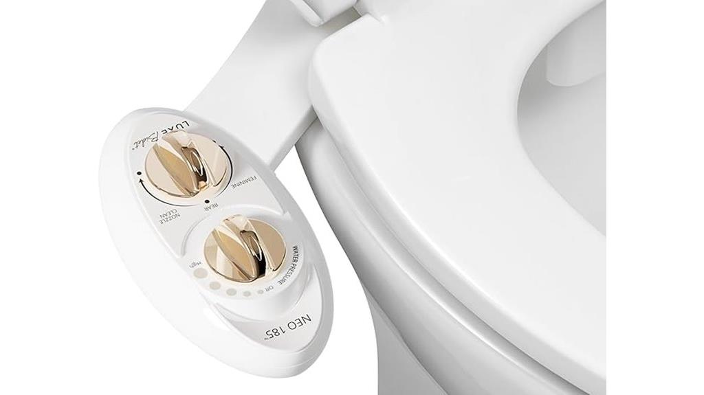 self cleaning bidet attachment