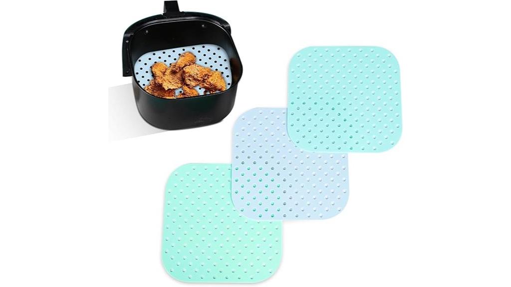 silicone air fryer liners