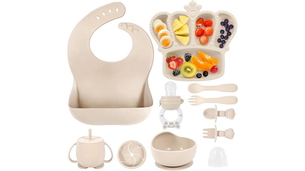 silicone baby feeding kit