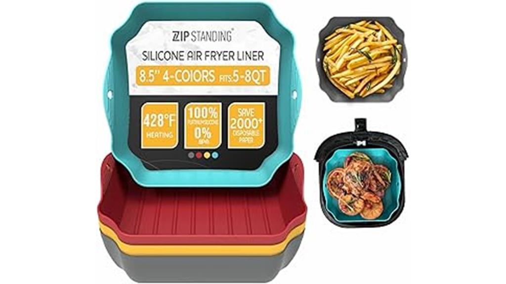 silicone liners for air fryer