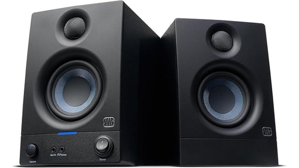 small studio monitor speakers