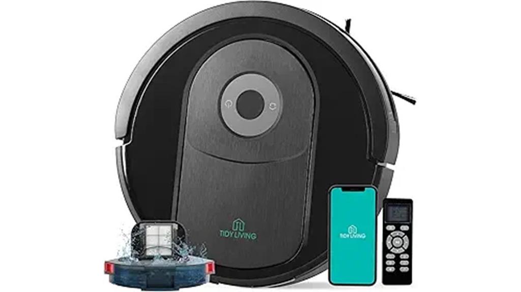 smart vacuum with mopping