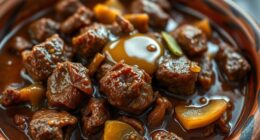 spicy coconut meat stew