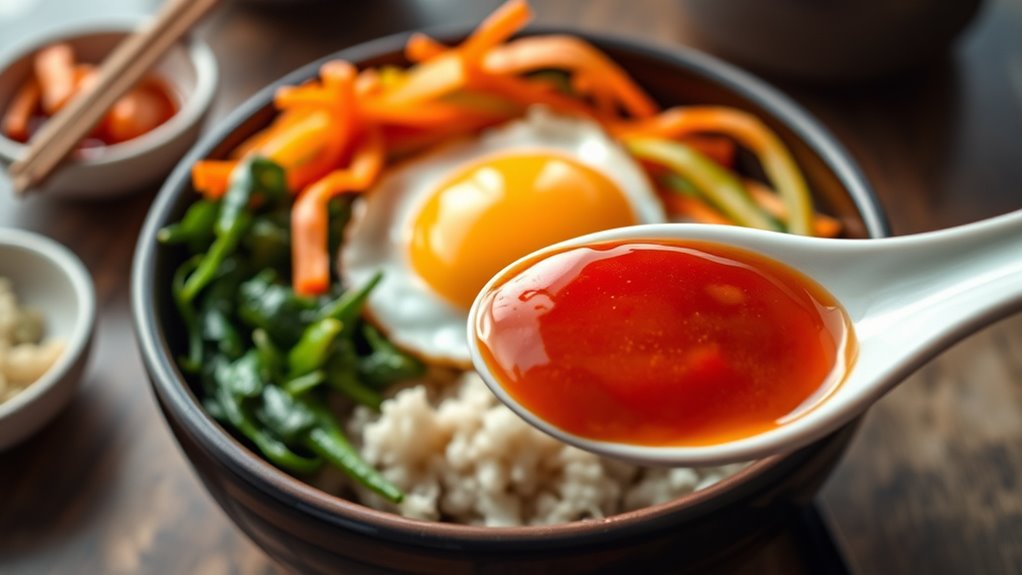 spicy sweet umami harmony