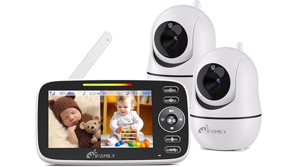 split screen baby monitor