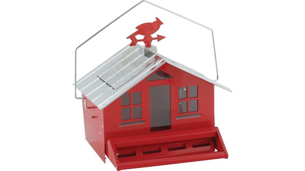 squirrel proof bird feeder