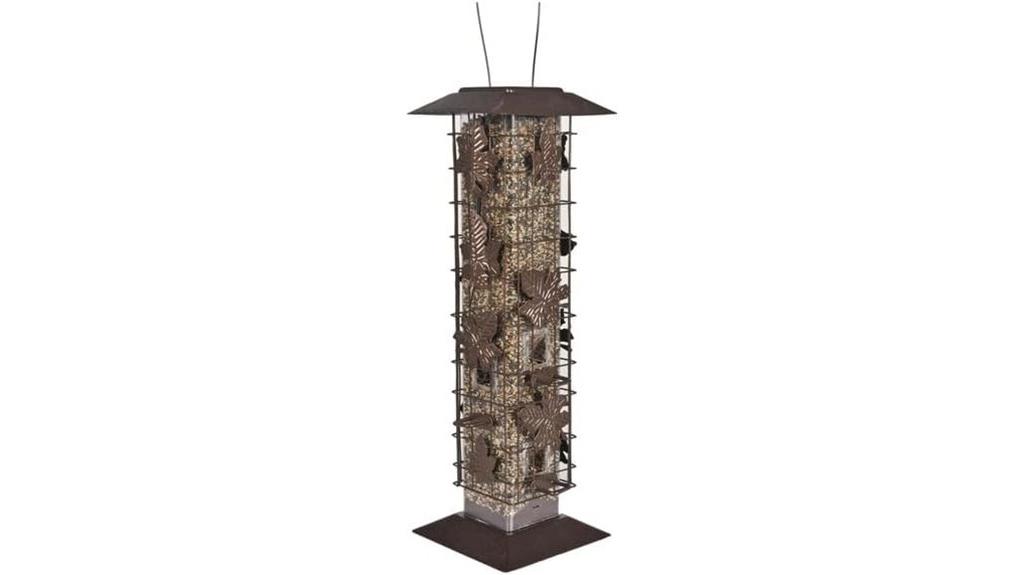 squirrel resistant bird feeder