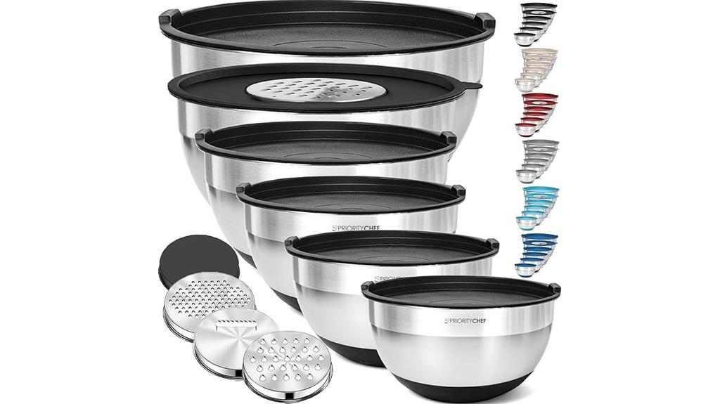 stainless steel mixing sets