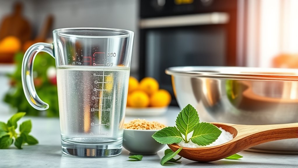 stevia in baking and drinks