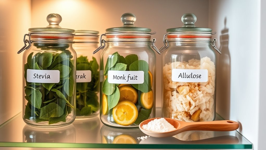 store sweeteners properly airtight