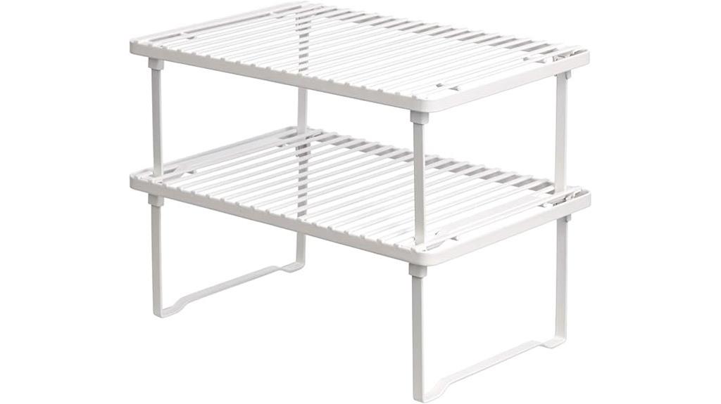 sturdy metal shelves set