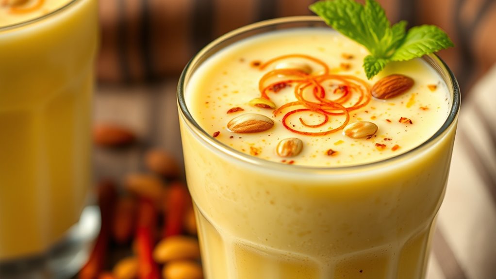 sweet nutty flavorful refreshment