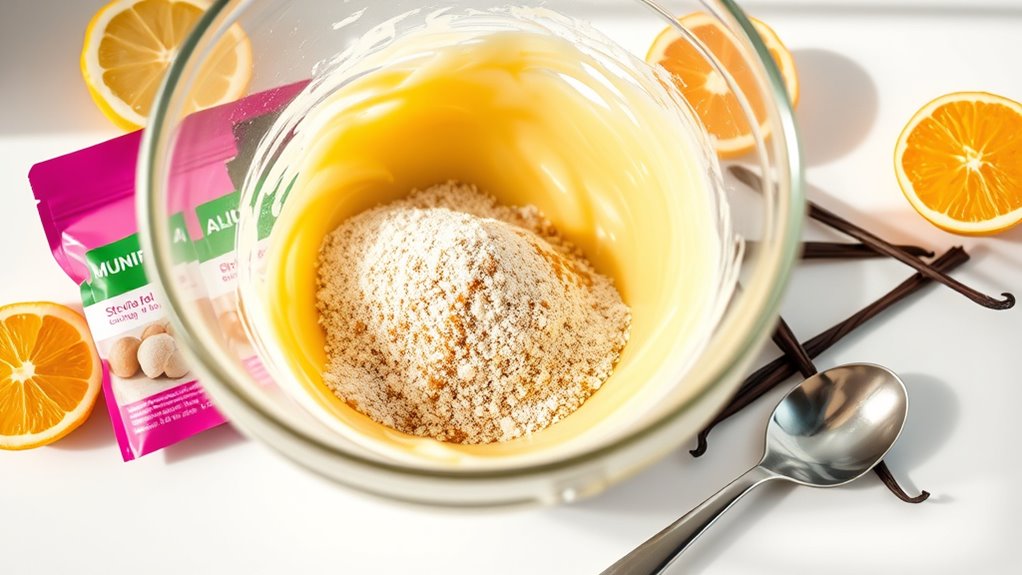 sweetener options for cooking