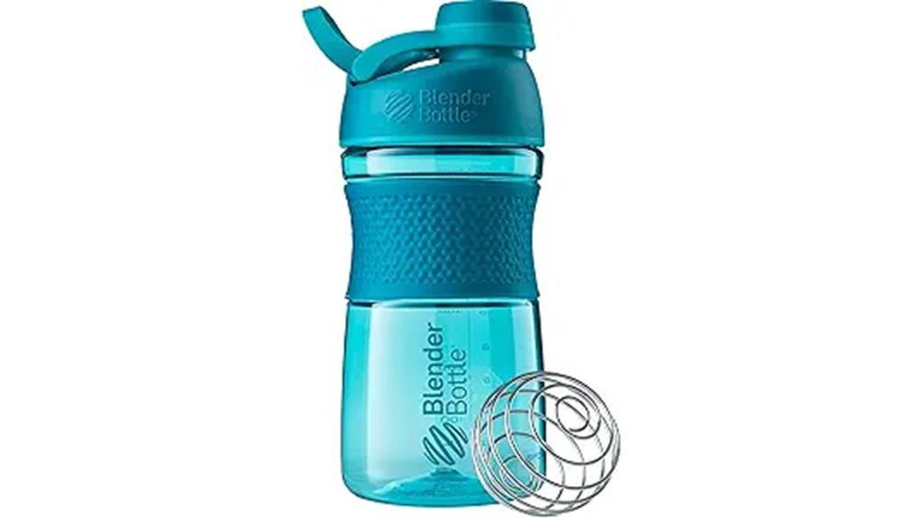teal 20 oz shaker