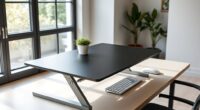 top adjustable desk converters