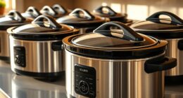 top lockable programmable slow cookers