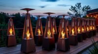 top pyramid patio heaters
