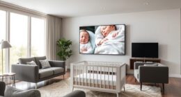 top split screen baby monitors