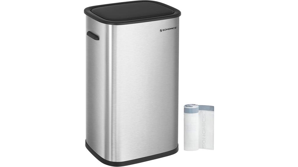 touchless smart waste bin