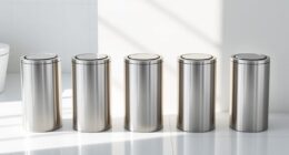 touchless stylish trash cans