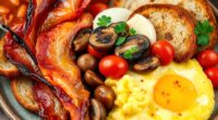traditional english breakfast ingredients