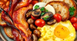 traditional english breakfast ingredients