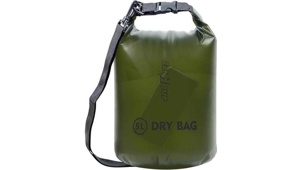 transparent waterproof dry bag