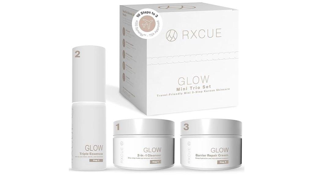 travel sized skincare set