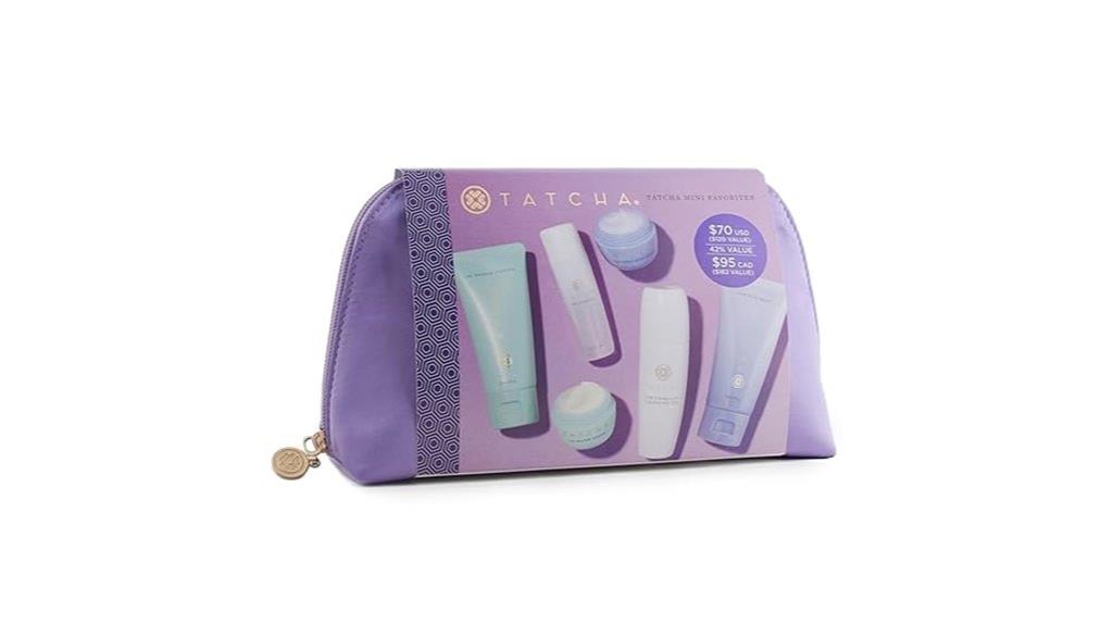 travel sized tatcha skincare
