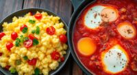 turkish menemen vs shakshuka