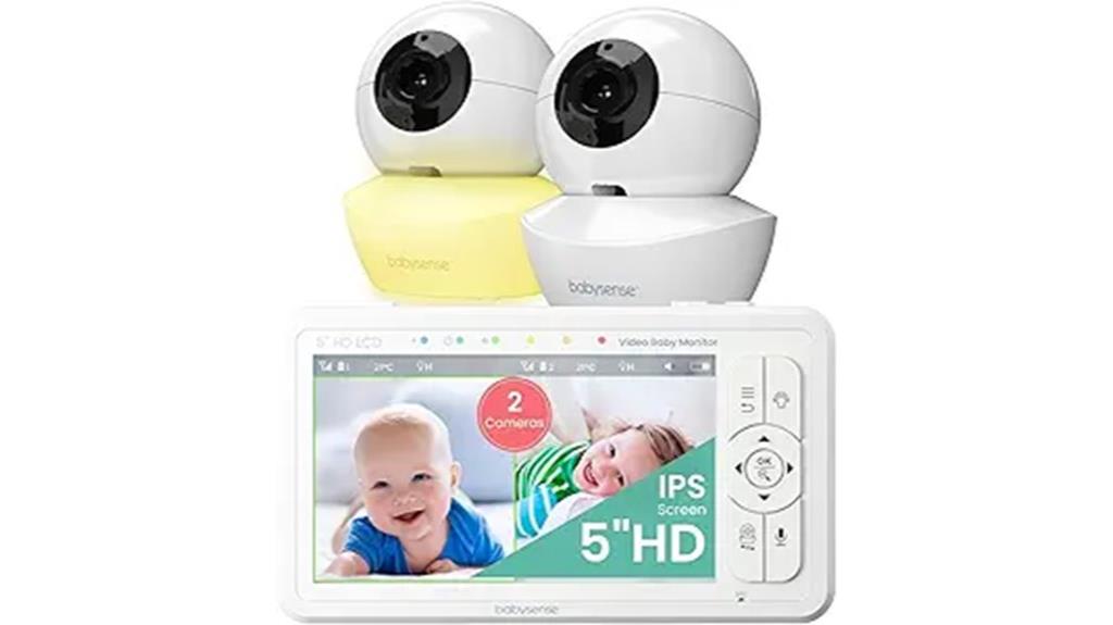 twin camera baby monitor