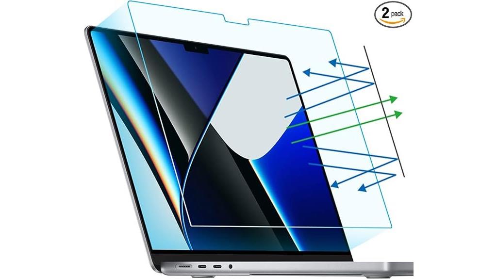 two pack laptop screen protectors