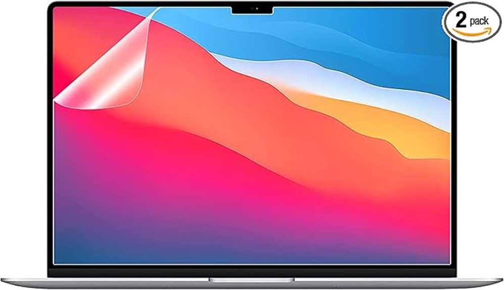 two pack macbook pro protectors
