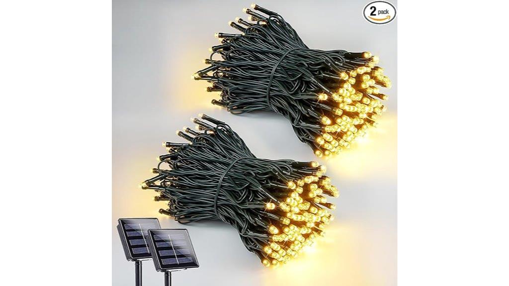 two packs 200 leds