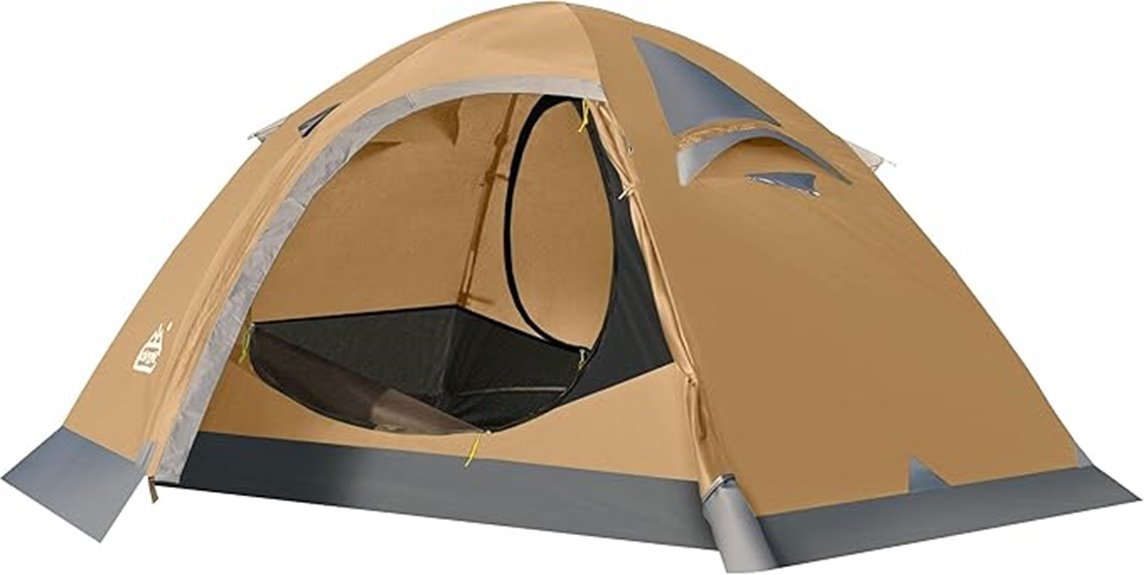 two person all weather tent