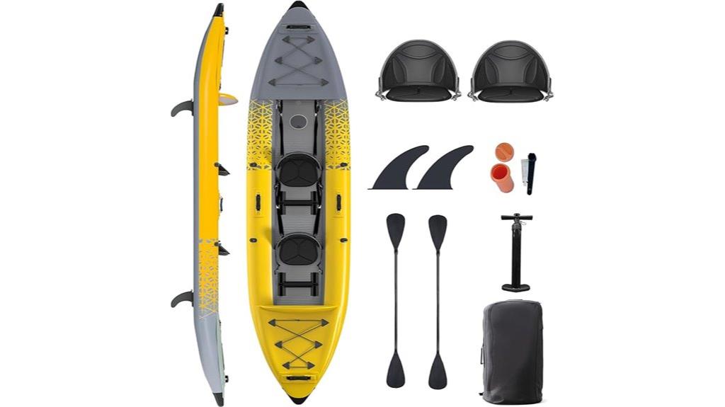 two person inflatable kayak