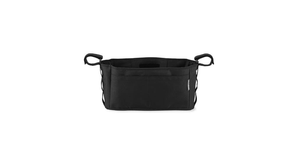 universal black stroller organizer