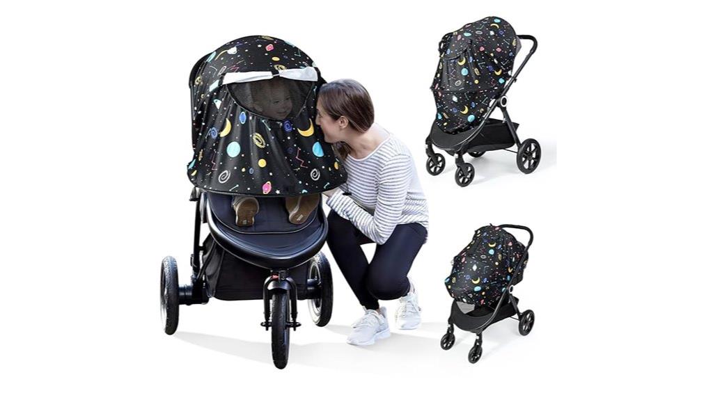 universal stroller sun shade