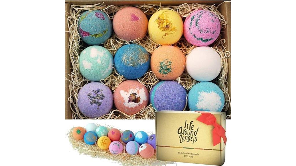 usa made bath fizzies gift set