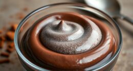 vegan aquafaba chocolate mousse