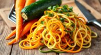 vegetable spiralizer noodle recipes