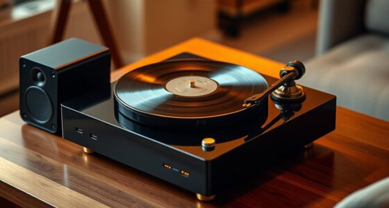 vintage bluetooth record players