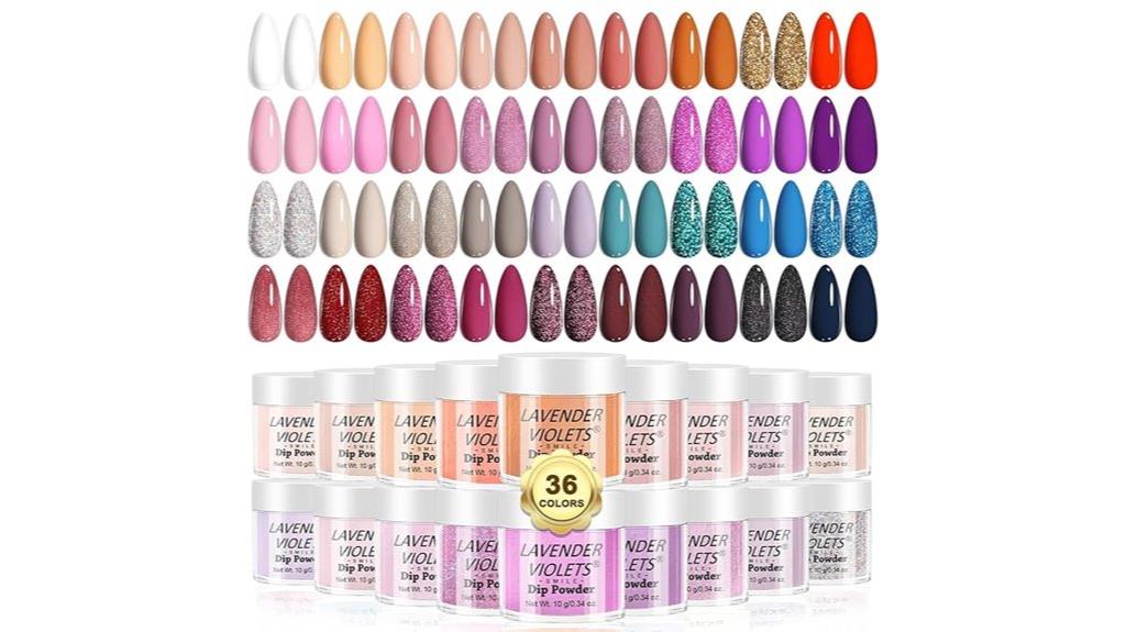violet lavender dip kit