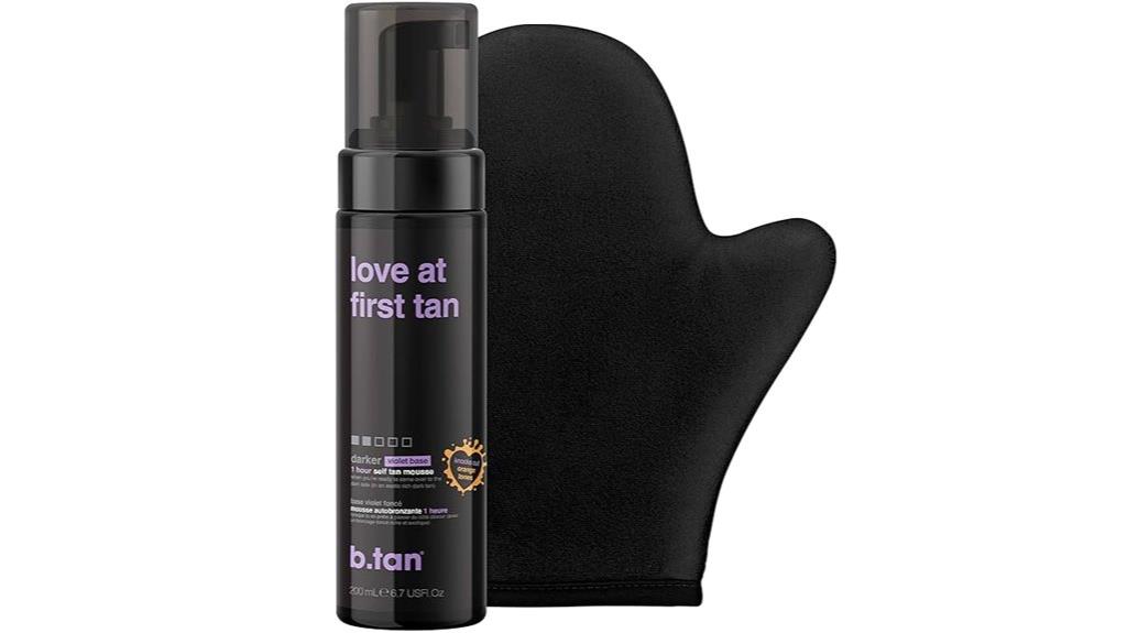 violet tanning kit included