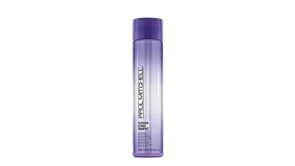 violet toned platinum shampoo