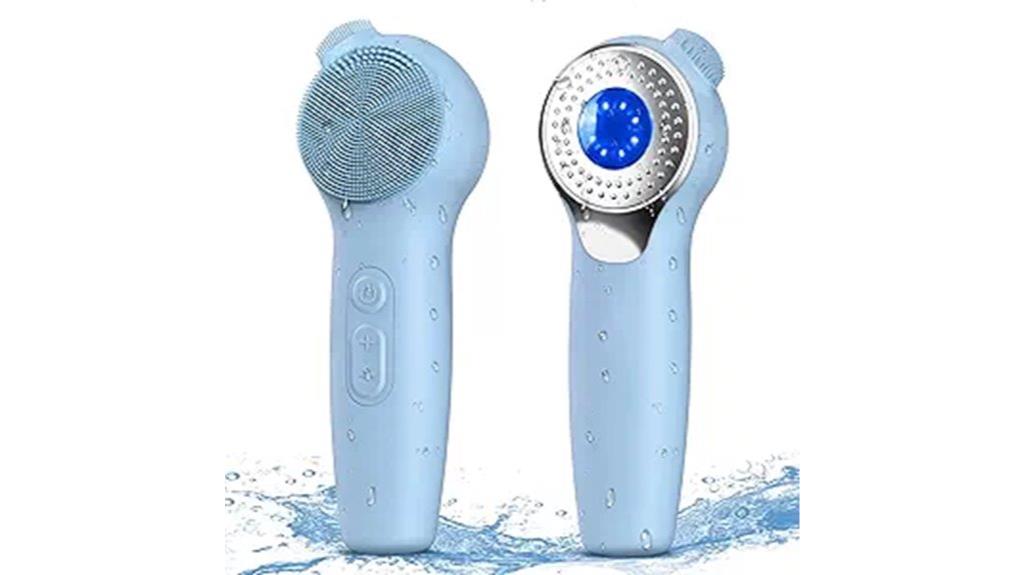 waterproof blue sonic face brush