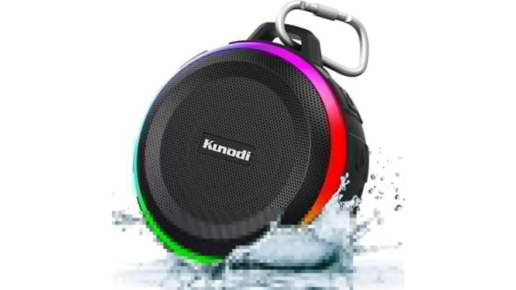 waterproof bluetooth shower speaker